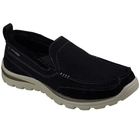 SKECHERS Men's Superior - Milford (Relaxed Fit) logo