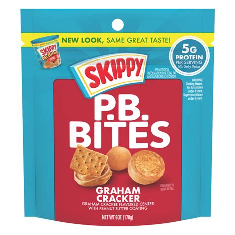 SKIPPY P.B. Bites Graham Cracker logo