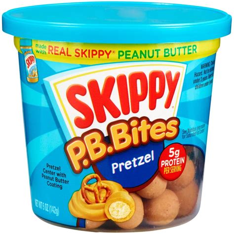 SKIPPY P.B. Bites Pretzel logo