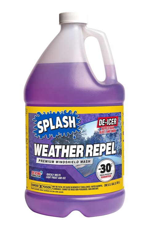 SPLASH Products Weather Repel Windshield Wash logo