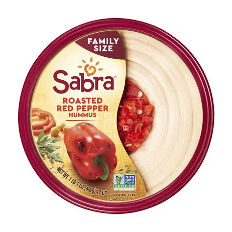 Sabra Roasted Red Pepper Hummus logo