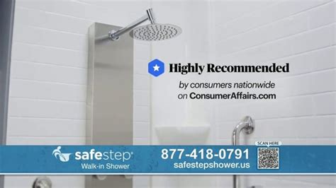 Safe Step Walk-In Shower TV Spot, 'Accidental Fall: 15 Off'
