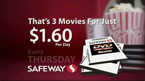 Safeway DVD Rentals TV commercial