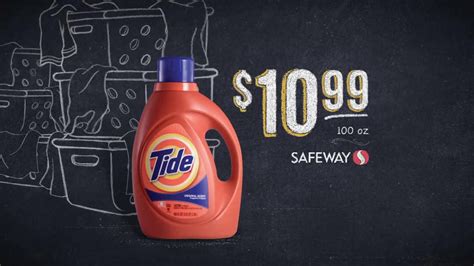 Safeway Deals of the Week TV commercial - Tide, Quilted Northern, Dreyers