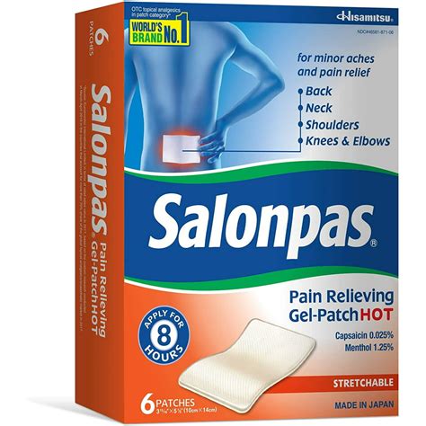 Salonpas Arthritis Pain Patch commercials