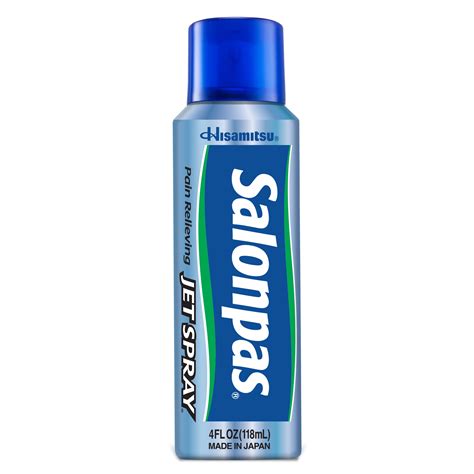 Salonpas Pain Relieving Jet Spray logo
