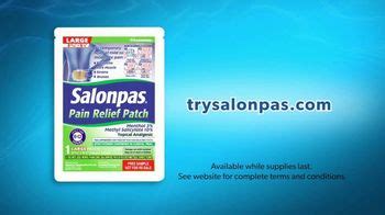 Salonpas TV commercial - Celebrate Salonpas Day: Free Sample