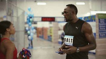 Sams Club Scan & Go TV commercial - Scan & Go Speed Test With Usain Bolt Ft. Usain Bolt, Allyson Felix