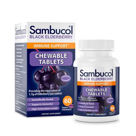 Sambucol Chewable Tablets logo