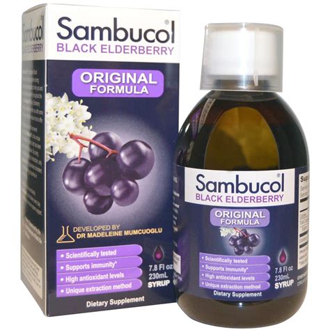 Sambucol Original Black Elderberry Formula logo
