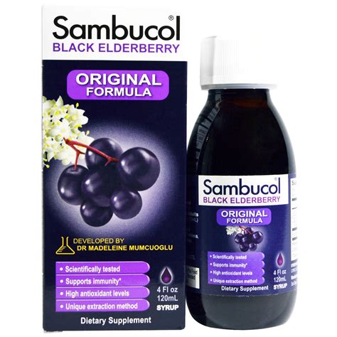 Sambucol Small Original Syrup logo