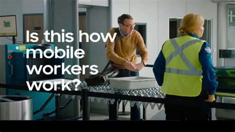 Samsung Galaxy Note10 TV Spot, 'Mobile Workspace Solutions: Airport Security' created for Samsung