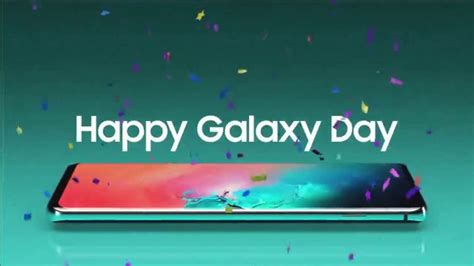 Samsung Galaxy TV Spot, 'Happy Galaxy Day: One Year Free'
