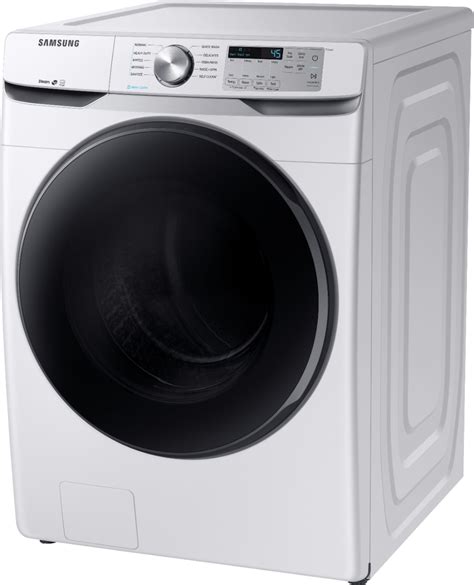 Samsung Home Appliances 4.5-cu ft High Efficiency Stackable Steam Cycle Front-Load Washer commercials