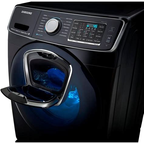 Samsung Home Appliances High Efficiency Front Load Washer With AddWash Door commercials