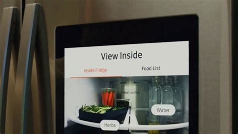 Samsung Home Appliances TV commercial - Connected Appliances: Recipes