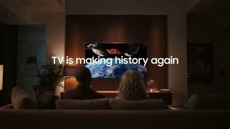Samsung QLED 8K TV commercial - TV Is Making History Again