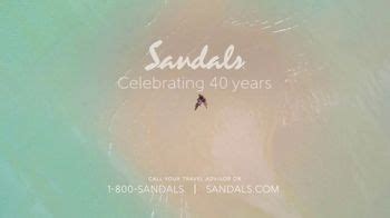 Sandals Resorts TV Spot, 'Celebrating 40 Years: Beach' Song by Bob Marley & The Wailers