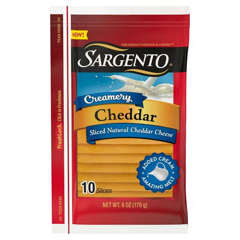 Sargento Creamery Sliced Cheddar logo