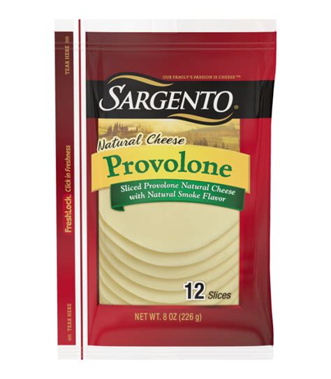 Sargento Natural Provolone Sliced Cheese commercials