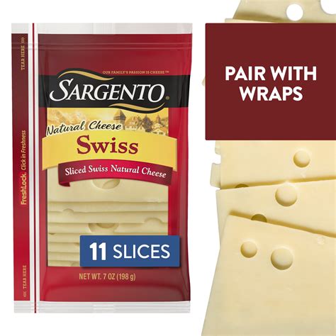 Sargento Natural Swiss Sliced Cheese logo