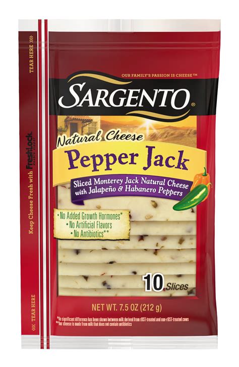 Sargento Pepper Jack Sliced Cheese commercials