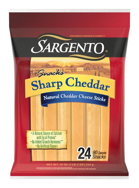 Sargento Sharp Cheddar Snacks logo
