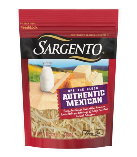 Sargento Shredded 3 Cheese Mexican