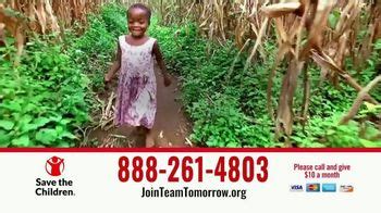 Save the Children TV Spot, 'Team Tomorrow' Featuring Jennifer Garner