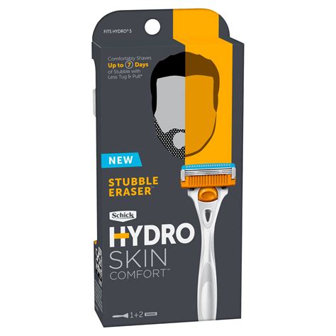 Schick Hydro Skin Comfort Stubble Eraser Razor logo