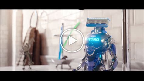 Schick Hydro TV Spot, 'Robot Razor Race' created for Schick
