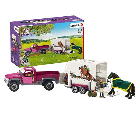 Schleich Horse Club Pick-up with Horse Trailer