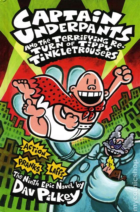 Scholastic Captain Underpants and the Terrifying Return of Tippy Tinkletrousers logo