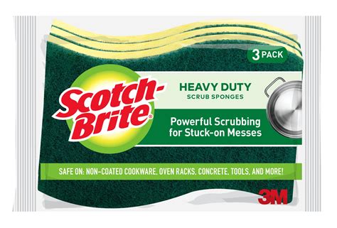 Scotch Brite Heavy Duty Scrub Sponge logo