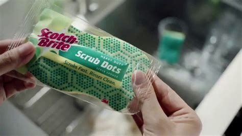 Scotch Brite Scrub Dots TV Spot, 'Introducing Scrub Dots' created for Scotch Brite