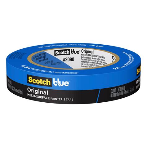 Scotch Tape Blue Platinum Exterior Painter's Tape logo
