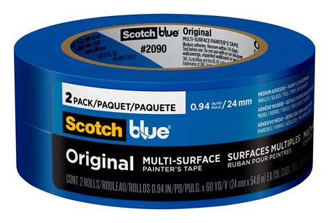 Scotch Tape Blue Wall + Wood Floors logo