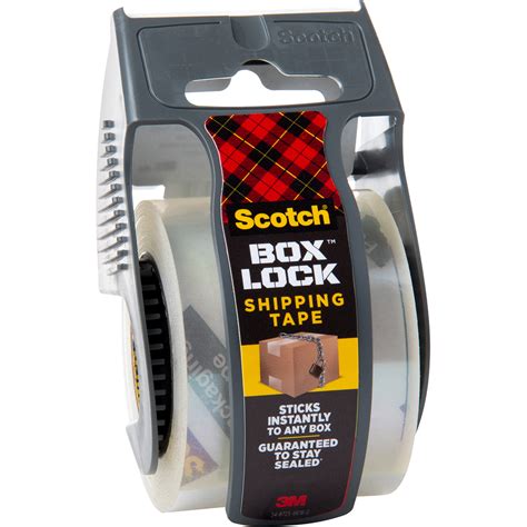 Scotch Tape Box Lock Shipping Tape logo
