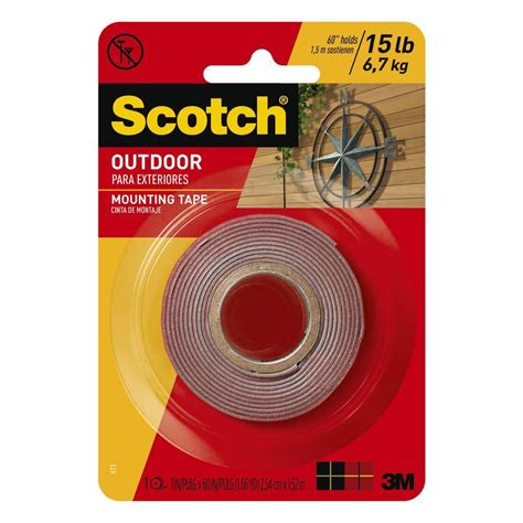 Scotch Tape Mount Outdoor Double-Sided Mounting Tape