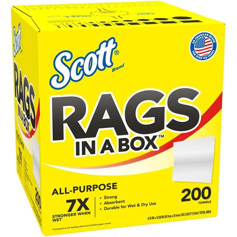 Scott Brand Rags In A Box commercials