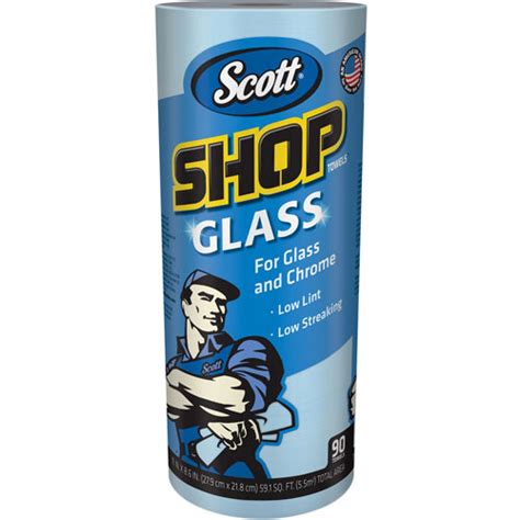 Scott Brand Shop Towels Glass