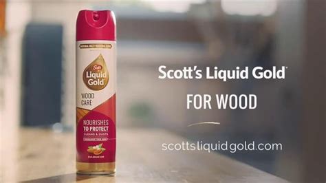 Scott's Liquid Gold TV Spot, 'Takes Care of Wood' featuring Rachel Crane