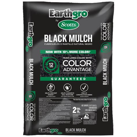 Scotts Earthgro Black Mulch logo