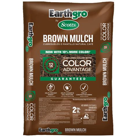 Scotts Earthgro Brown Mulch commercials