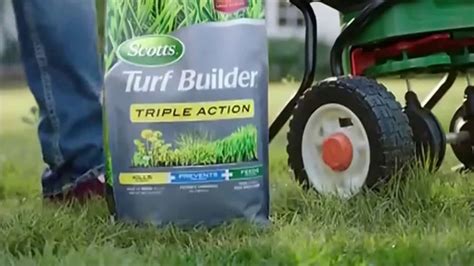 Scotts Turf Builder Triple Action TV commercial - Triplets: Home Depot