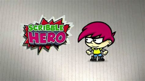 Scribble Hero TV Commercial created for Nickelodeon
