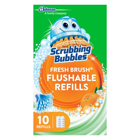 Scrubbing Bubbles Fresh Brush logo