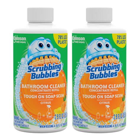 Scrubbing Bubbles Multi Surface Bathroom Cleaner commercials