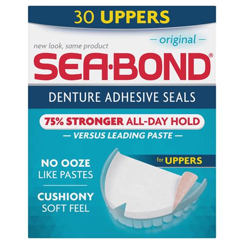 Sea Bond Denture Adhesive Seals TV commercial - Holds Strong Without Ooze