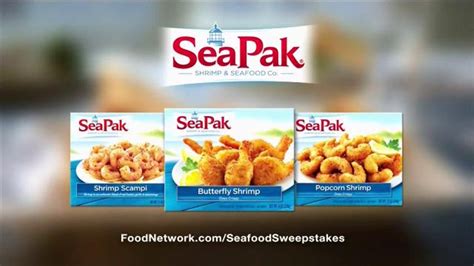 SeaPak Jumbo Butterfly Shrimp TV commercial - Food Network: Family Meals